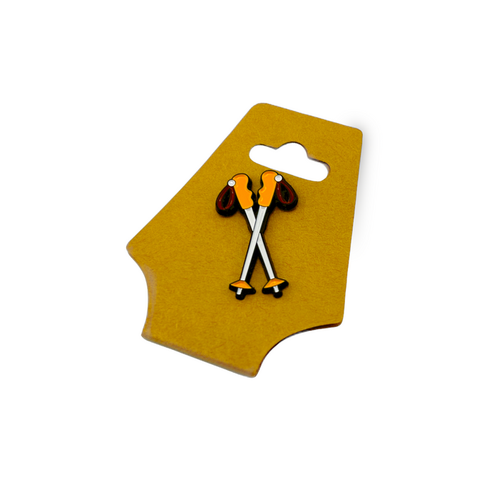 Camping Enamel Pin