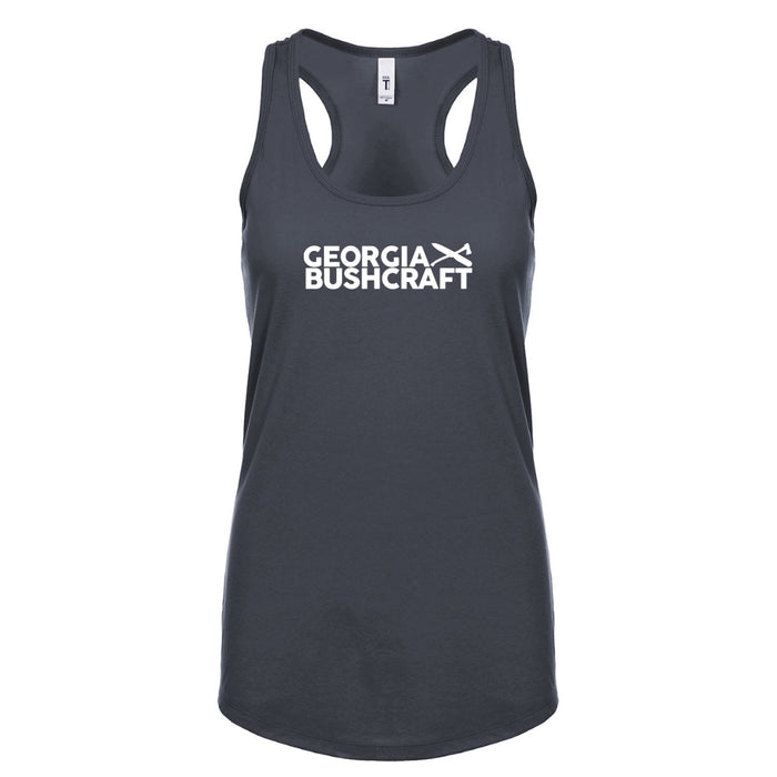 Georgia Bushcraft Logo Tank Top - Indigo