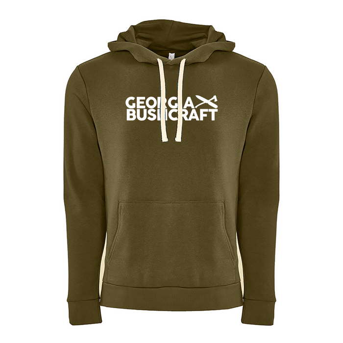 Georgia Bushcraft Classic Logo Hoodie - Military Green