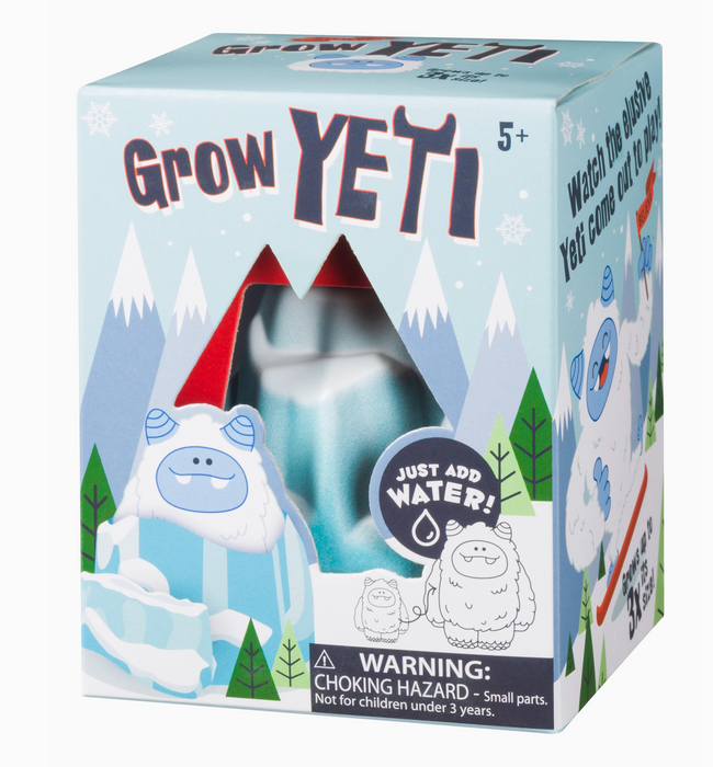 Toysmith Hatchin' Grow Yeti, Just Add Water, Fun Diy Kit